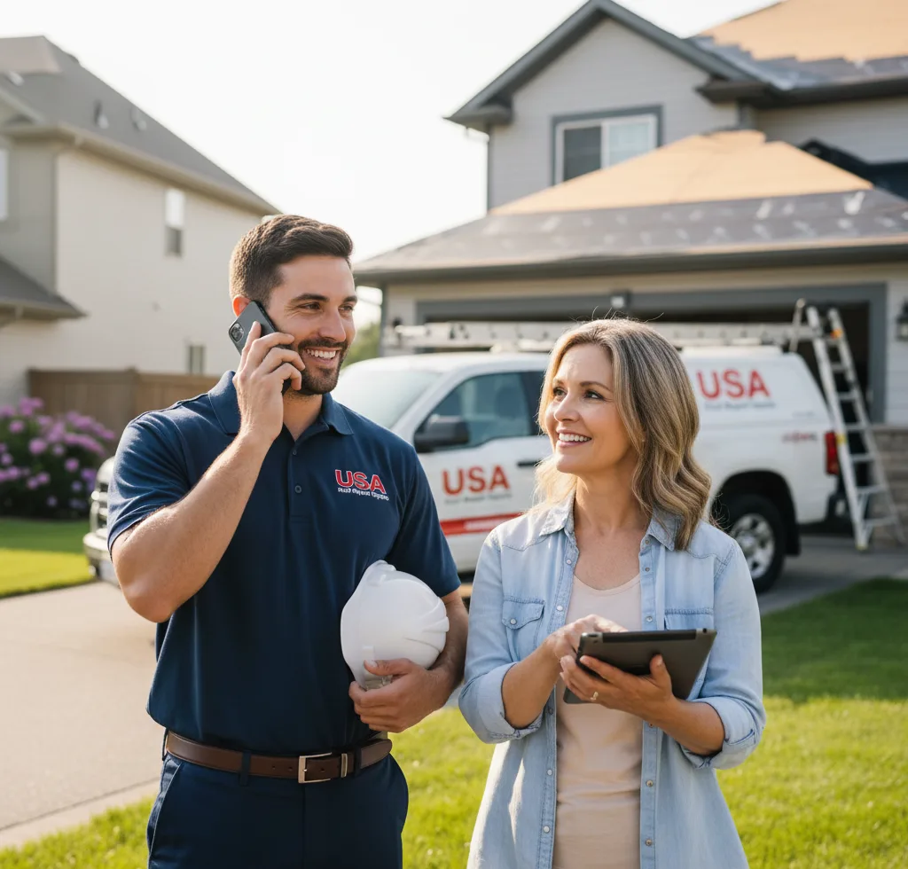USA Roof Repair Experts customer support in Amherst Town